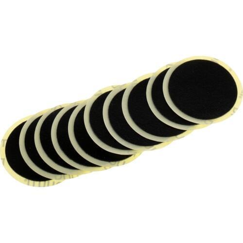 10pcs 25mm Glueless Rubber Patches for Motor Bike Tie Inner Tube Puncture Repair Patches Fast Repair Tools