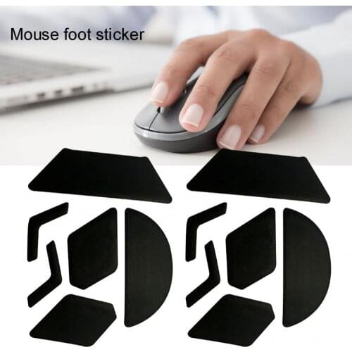 2 Sets PTFE Wireless Gaming Mouse Feet Pad Skates Replacement for Logitech G900