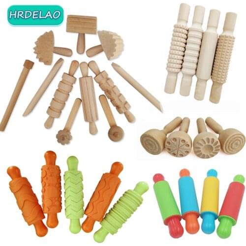 2021 Kids DIY Slimes Plastic Mold Soft Clay To Modeling Tools Plasticine Supplies Play Dough Educational toys for childrens Gift