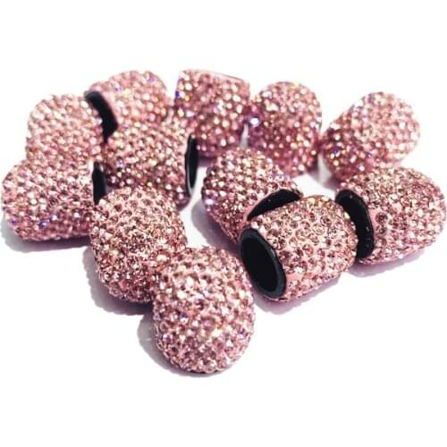 4pcs Shiny Bicycle Valve Caps Car Motorcycle Schrader Vavle Cap Presta for Tubeless Tire MTB Road Bike Parts Cycling Accessories