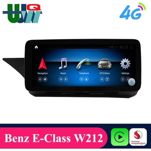 UJQW W212 Android 10.0 Navigation Car Radios for Mercedes Benz E Class W212 2009-2015 E200 E230 E260 E300 S212 Carplay 4G Wifi