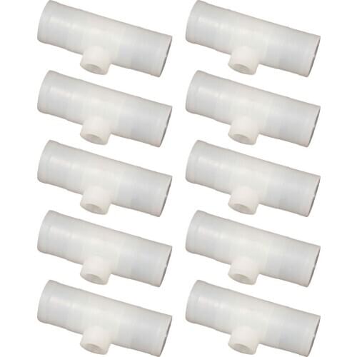 6 PCS PVC Fittings Automatic Poultry And Rabbit Watering System Poultry Drinker Accessories for hot-selling water cups 20May21
