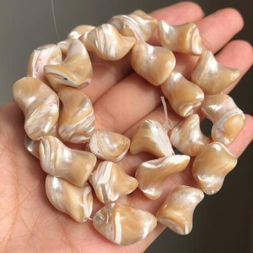 Natural Irregular Mother Of Pearl Beads Shell Beads For Making Jewelry 15inches 7-16mm Womens Bracelet Necklace jewelry