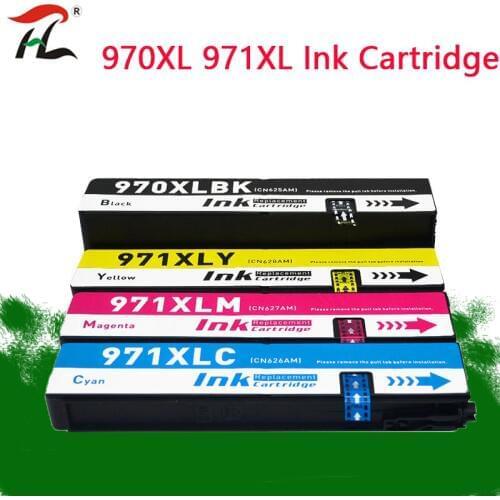 For HP 970XL 971XL Cartridge Replacement Ink Cartridge for HP970 Officejet Pro X451dn X451dw X551 X576dw X476dw X476dn