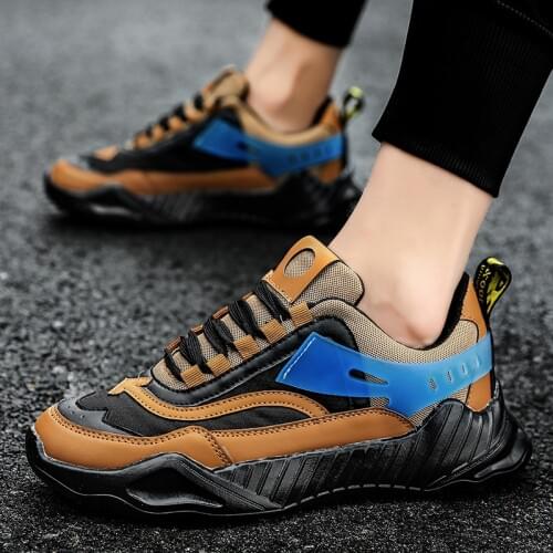 Trendy Men Sneakers Outdoor Sport Golf Shoes Mesh Ultralight Breathable Golf Shoes for Men Walking Grass Golf Training Shoes