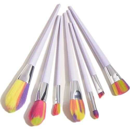 Make-Up Makeup Brush Set 7/-Piece Set Blush Brush Eyeshadow Brush Eyebrow Brush Beginners Make-Up