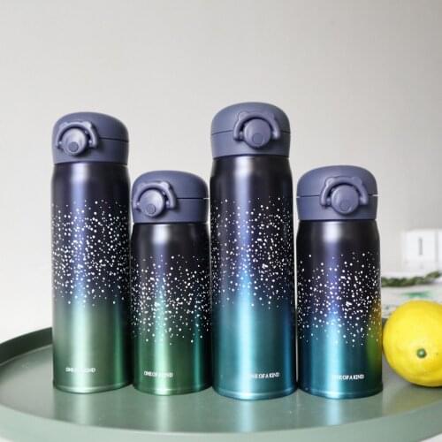 New 350/500ML Cartoon Thermos Cup Bottle Stainless Steel Vacuum Flasks Thermo Cup Coffee Tea Travel Thermocup Kitchen Cocina