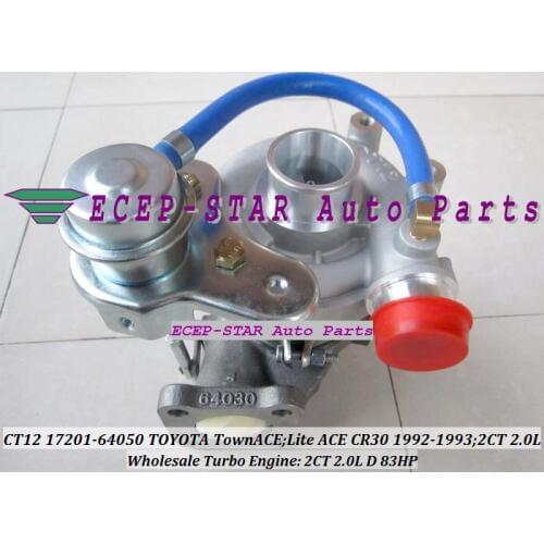 CT12 17201-64010 17201-70020 Turbo Turbocharger For TOYOTA CAMRY 1983 CV10 1984-88 SOARER 1986-1988 1CTL 1CTLC 1GGTEU 1.8/4 1.8L