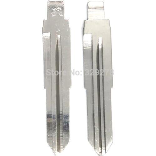 10pcs/lot Metal Blank Uncut Flip KD Remote Key Blade Type #21 for Toyota Key Blade NO. 21