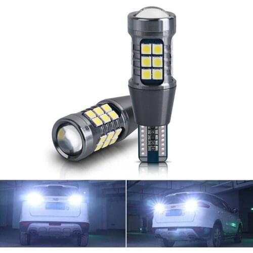 2pcs T15 W16W LED Car Brakeup Reverse Lights T16 LED Backup Lamps For Hyundai Accent Atos Coupe Elantra Getz ix25 ix35 i20 i30