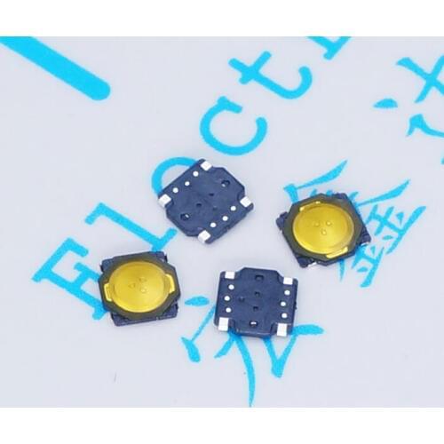 300pcs micro Switch 3.7*3.7*0.35 membrane switch touch switch button switch mini 4-pin SMD