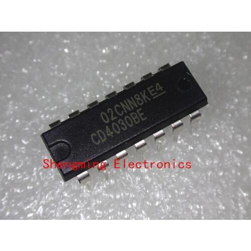 50PCS CD4030BE CD4030 DIP-14 100% Original