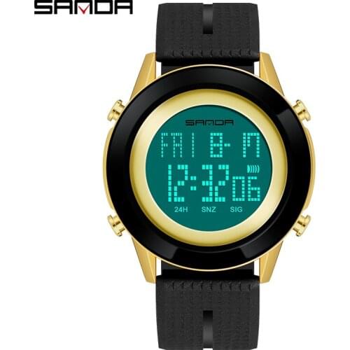 SANDA brand selling new electronic watches orologio uomo часы женские наручные reloj hombre montre femme часы reloj relogio masc