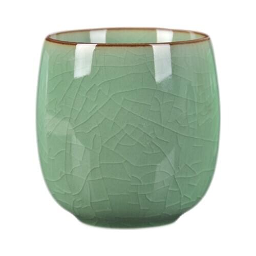 Celadon Cup Ceramic Cup Tea Set Six-color Creative Tea Cup