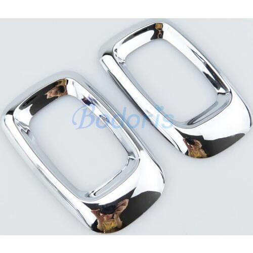 For Land Cruiser 100 LC100 J100 Lexus LX470 1998-2007 Chrome Side lamp Cover Light Overlay Trim Car Styling Accessories