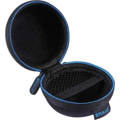 Elistooop Mini Portable Round EVA Bag Storage Case Box For GoPro Hero 5 4 Session Accessories charger cable stocker With Hook