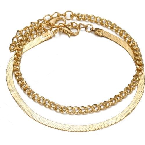JOCESTYLE Golden Bracelets