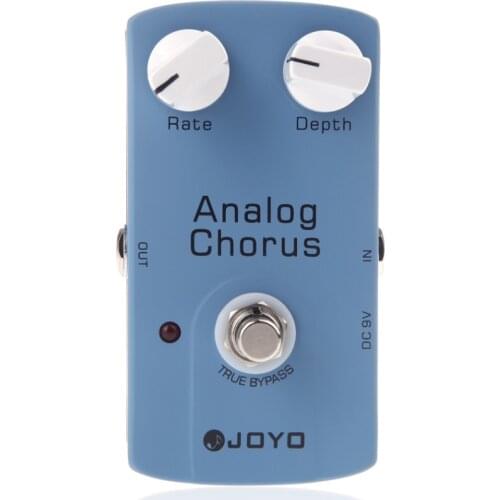 JOYO JF-37 ANALOG CHORUS Electric Guitar Effect Pedal with True Bypass guitar accessories