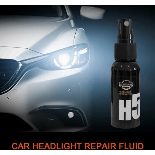Kebidu 50/30ML Car Headlight Repair Agent H5 Headlight Restoration Oxidation Liquid Kit Car Headlight Repair Liquid Anti-scratch