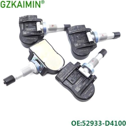 TOP New Genuine Tire Pressure Sensor 52933-D4100 TPMS For Optima Sportage Sorento Genesis Ioniq Niro VELOSTER G90 52933D4100