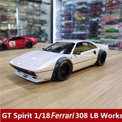 1:18 GT Spirit ferraris LB Works 308 Collect resin die-casting simulation models of car toys Car model collection gift ornaments