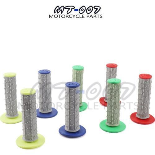 New Grip Handle MX Grip for Dirt Pit bike Motorcycle Handlebar Grips Double color Hand Grips free shipping
