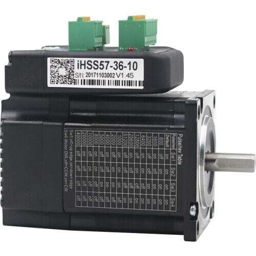 IHSS57-36-10 JMC Nema 23 1Nm DC36V Integrated Closed Loop Stepper motor with driver