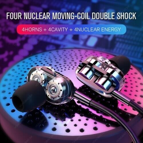 Sport Earphones 3.5mm for Huawei xiaomi Gaming Headset Super Bass with Mic Stereo Hifi Earbuds fone de ouvido