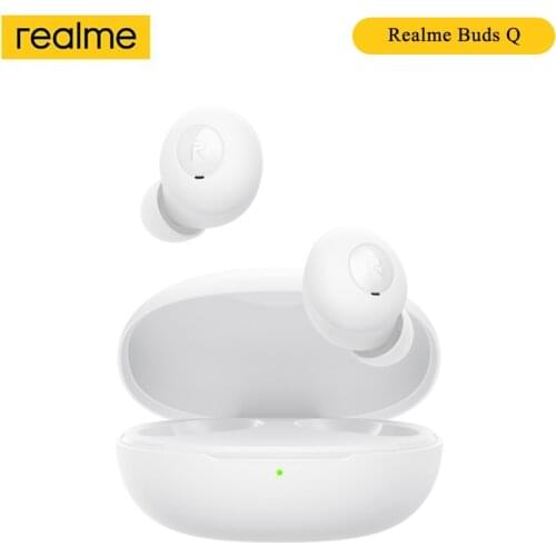 Realme Buds Q Q2 TWS Earbuds Ture Wireless Bluetooth 5.0 Earphones 20 Hours Battery With Charging Box Headphone For Smartphone