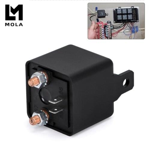 High Current Relay Starting relay 200A 100A 12V 24V Power Automotive Heavy Current Start relay Car relay ESV04