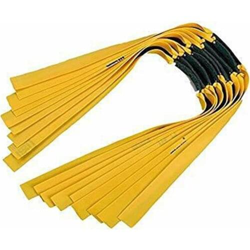 0.75mm Slingshot Hunting Powerful Flat Rubber Band High Elasticity Outdoor Catapult Shooting Accessories