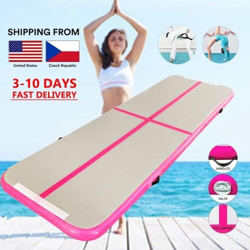 1-3m Gymnastics Air Track Olympics Gym Yoga Wear-resistant Airtrack Gym Mattress water yoga mattress for Home/Beach/Water yoga