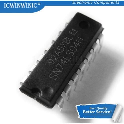 10piece SN74LS04N SN74LS04 DIP14 DIP 74LS04N 74LS04 new original In Stock
