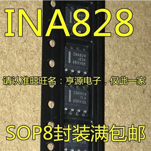 100% New&original In Stock 5pcs/lot INA828IDR INA828 SOP8