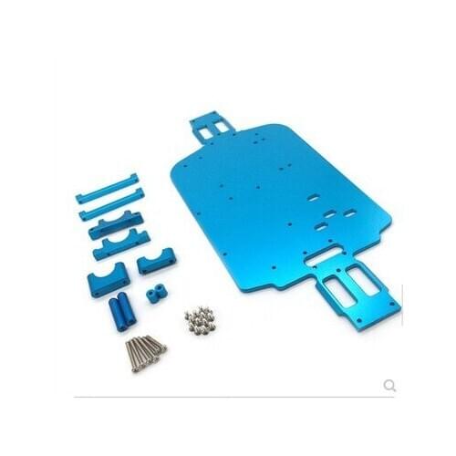 Armadura De Chasis De Coche RC, Accesorios De Placa De Chasis De Armadura De Chasis De Metal Para Wltoys A949 A959 A969 A979 K92