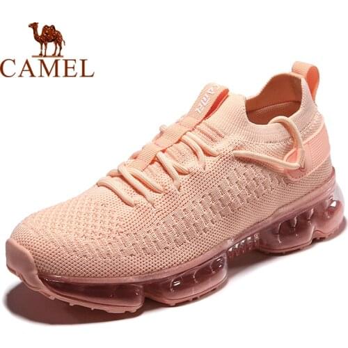 CAMEL Sports Running Shoes Men Women Air Cushion Shoes Comfortable Breathable Outdoor Shoes Jogging Пара кроссовок Беговая обувь