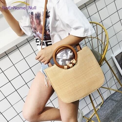 Wooden Round Shaped Handles Replacement For Bag Handbags Purse Shopping Tote JUL29