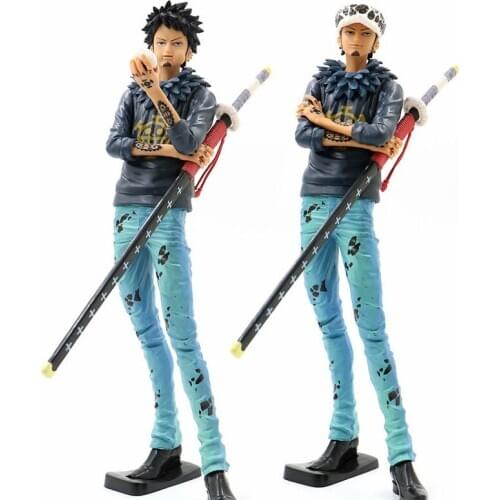 Anime One Piece Figures Grandista The Grandling Men Trafalgar Law PVC Action Figure Toy Collection Model Doll for Children Gifts