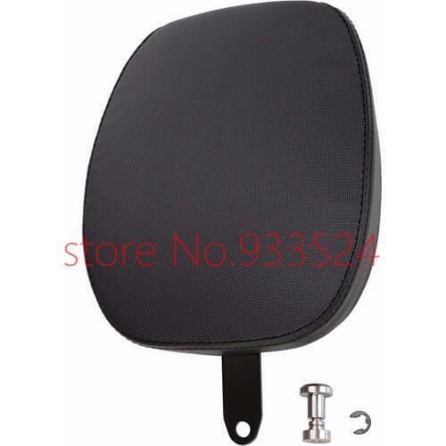 Passenger Rear Seat Leather Pillon Pad For Harley Forty Eight Seventy Two 10-15