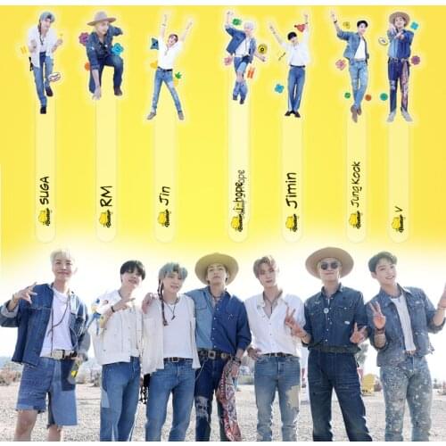 KPOP Bangtan Boys New Album Butter Surrounding Creative Acrylic Photo Props