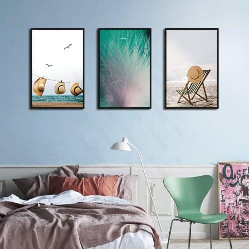 Material Coastal Landscape Canvas Paintings Aperol Spritz Posters and Modern Prints Wall Art Picture for Living Room Home Decor