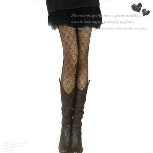 Fashion Womens Lady Girls Black Sexy Fishnet Pattern Jacquard Stockings Pantyhose Tights Styles Woman 1pcs dww12