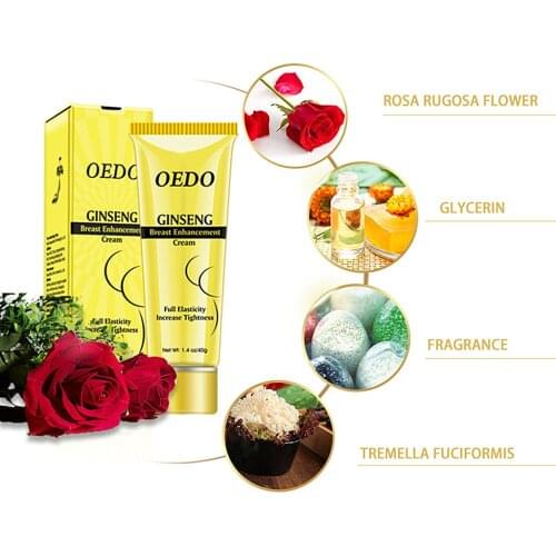 OEDO Up Size Breast Enlargement Cream Effective Brest Enhancement Cream Bust Fast Growth Boobs Firming Chest Care Massage Breast