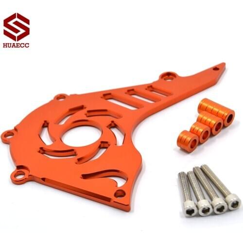 Motorcycle CNC Front Sprocket Cover Engine Chain Guard Case Protection for KTM DUKE 200 all year