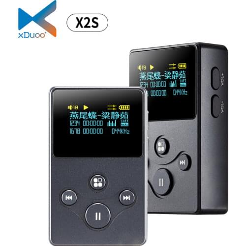 XDUOO X2S Hi-Res Lossless Portable Music Player DSD128 24Bit 192Khz 128GB OLED MP3 Player