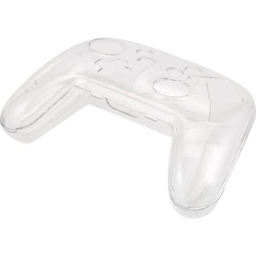 Transparent Clear Crystal Case Hard Controller Protective Cover Handle Shell for Nintend Switch Pro Controller