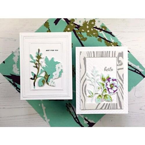 Rectangular line frame Metal Cutting Dies Stencils DIY Scrapbooking Paper/photo Cards Embossing Dies