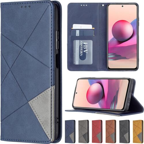 Luxury Note 10 Pro Flip Leather Case For Redmi Note 10 9 8 7 Pro Max 9C 9A 8A 7A 6A Xioami Mi POCO M3 F3 X3 11i 10T Phone Cover