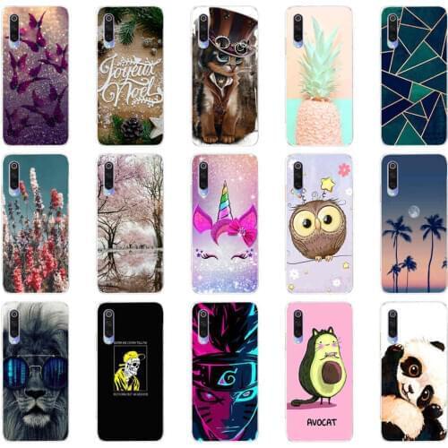 For Xiaomi Mi 9 SE Mi9SE Case MI 9SE Silicone Back Cover Soft TPU Phone Cases For Xiaomi Mi9 Case MI 9 Lite Cover Bumper Coque