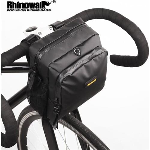 Rhinowalk New Bicycle Bag Front Frame Tube Folding Waterproof MTB Bike Bike phone cycling bag bike accessories Electric Bike Bag